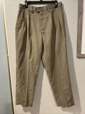 Callaway Golf by Nordstrom Green Chino Pants Mens Size 34x36 Casual